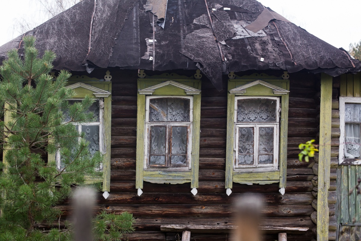 Старинные дома села Шатур