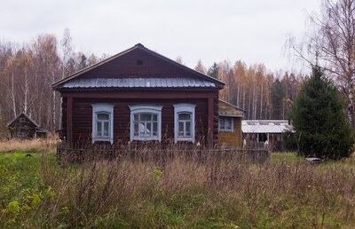 Старинные дома села Шатур