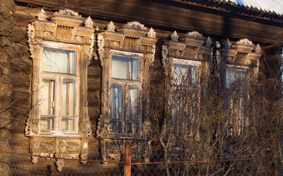 Окна деревни Бормусово