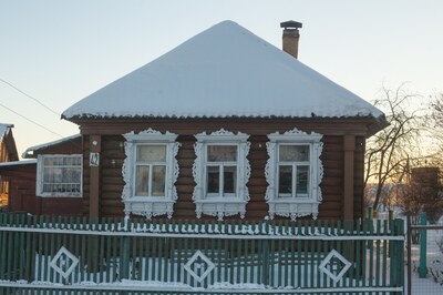Маленькие домики из Бормусова