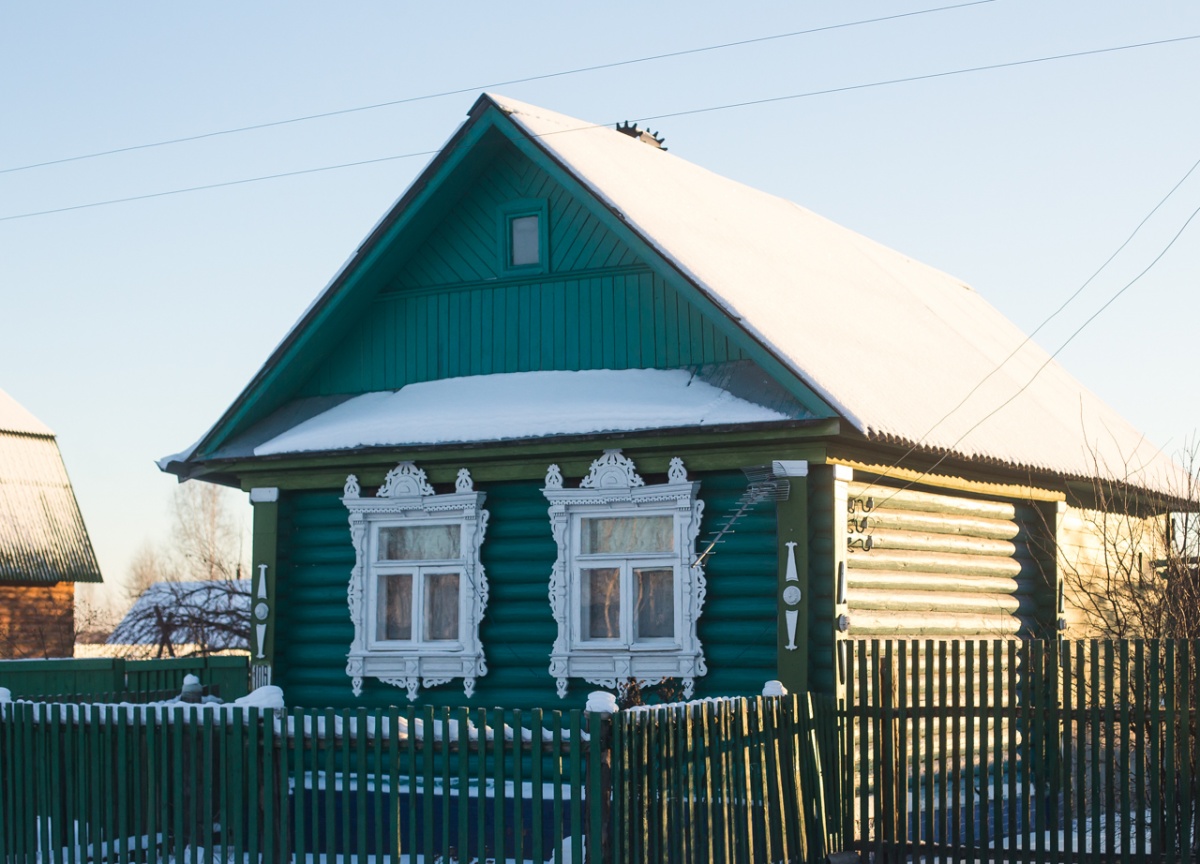 Маленькие домики из Бормусова