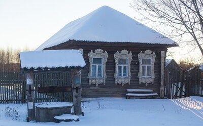 Маленькие домики из Бормусова