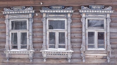 Окошки деревни Старое