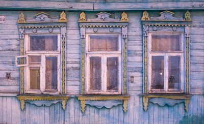 Наличники самой старой части Коломны