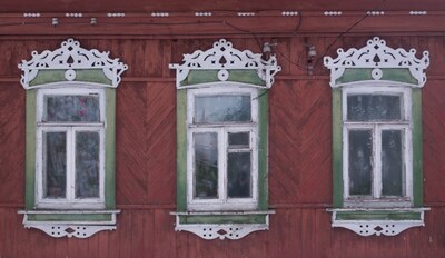 Наличники самой старой части Коломны