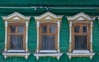 Наличники самой старой части Коломны