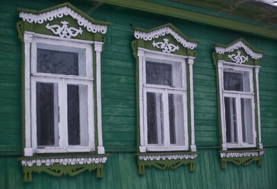 Наличники самой старой части Коломны