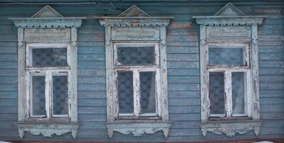 Наличники самой старой части Коломны