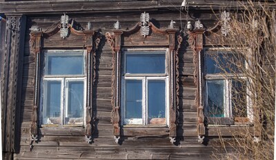 Наличники деревни Тимирево