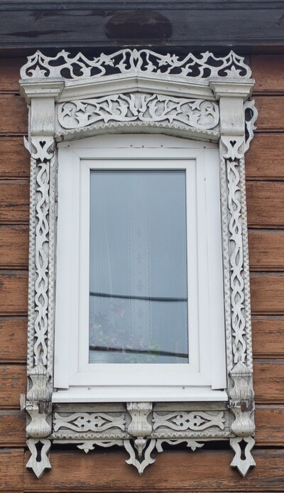 Little windows of magical Yegoryevsk
