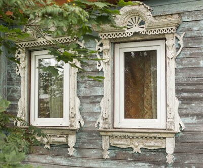 Наличники деревни Дубровка