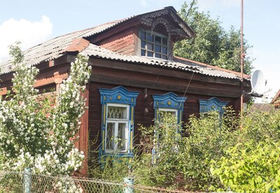 Деревенская часть города Шатуры