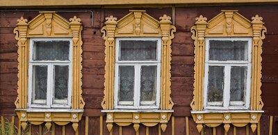 Деревенская часть города Шатуры