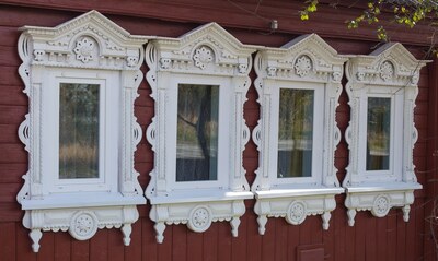 окна деревни Гавриловской