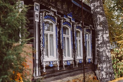 Наличники села Петровское