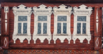 Наличники деревни Коробовской