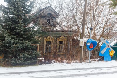 Резная сказка деревни Наумовской.