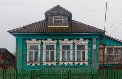 Резная сказка деревни Наумовской.