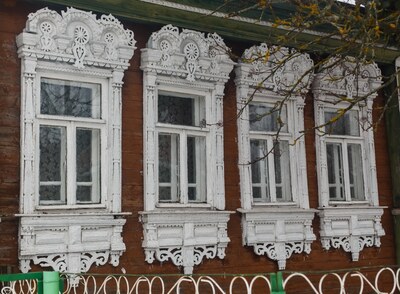 Резная сказка деревни Наумовской.