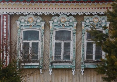 Резная сказка деревни Наумовской.