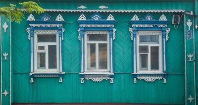 Окна села Октябрьского