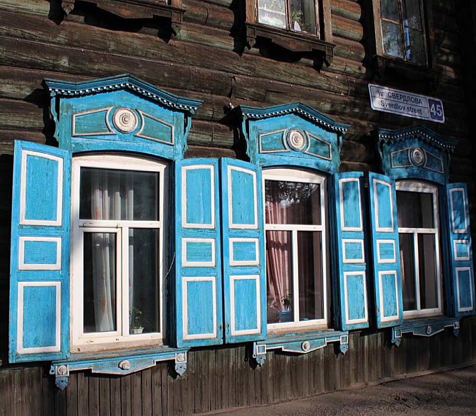Наличники Иркутска