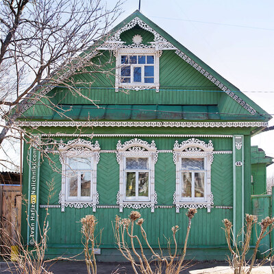 Деревянная красота Тюмени