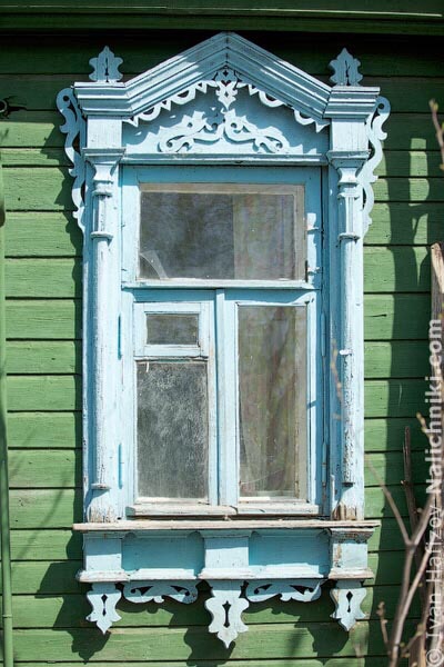 Деревянные резные наличники подмосковного Егорьевска
