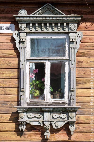 Деревянные резные наличники подмосковного Егорьевска