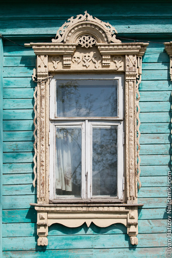Деревянные резные наличники подмосковного Егорьевска