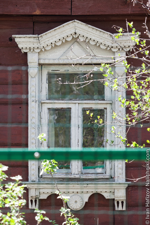 Деревянные резные наличники подмосковного Егорьевска