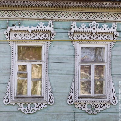 Резная красота из старого города Касимова.