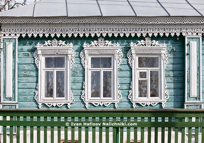Резная красота из старого города Касимова.
