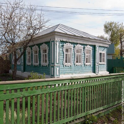 Резная красота из старого города Касимова.