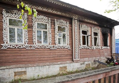 Резная красота из старого города Касимова.