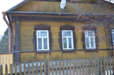 Кружево медынских наличников