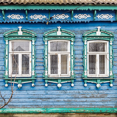 Резные наличники деревни Емельяново