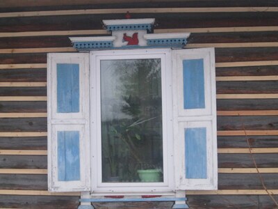 Наличник с белочкой