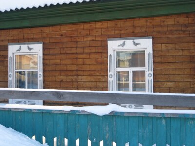 Наличники с птичками из Колпашева