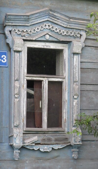 Наличники в Санчурском районе