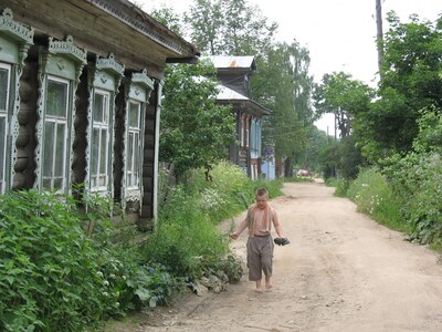 Наличники и деревянные дома поселка Борисоглеб (Борисоглебские слободы)