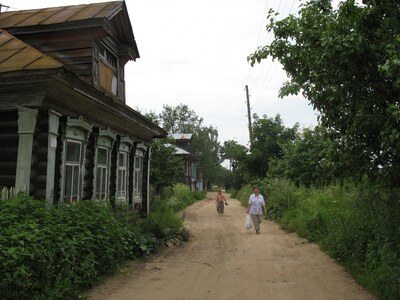 Наличники и деревянные дома поселка Борисоглеб (Борисоглебские слободы)