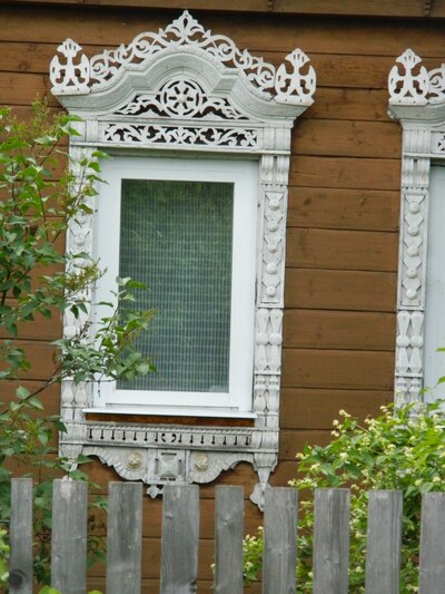 Резные наличники из деревни Шулец (и немного Григорьково)