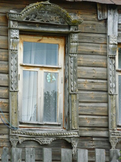 Резные наличники из деревни Шулец (и немного Григорьково)