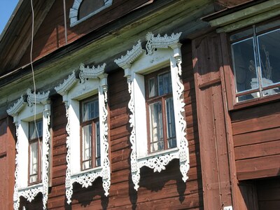 Резные наличники Ростова Великого