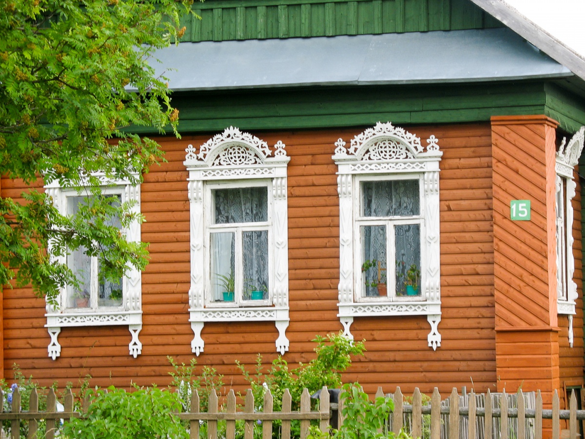 Резные наличники Ростова Великого