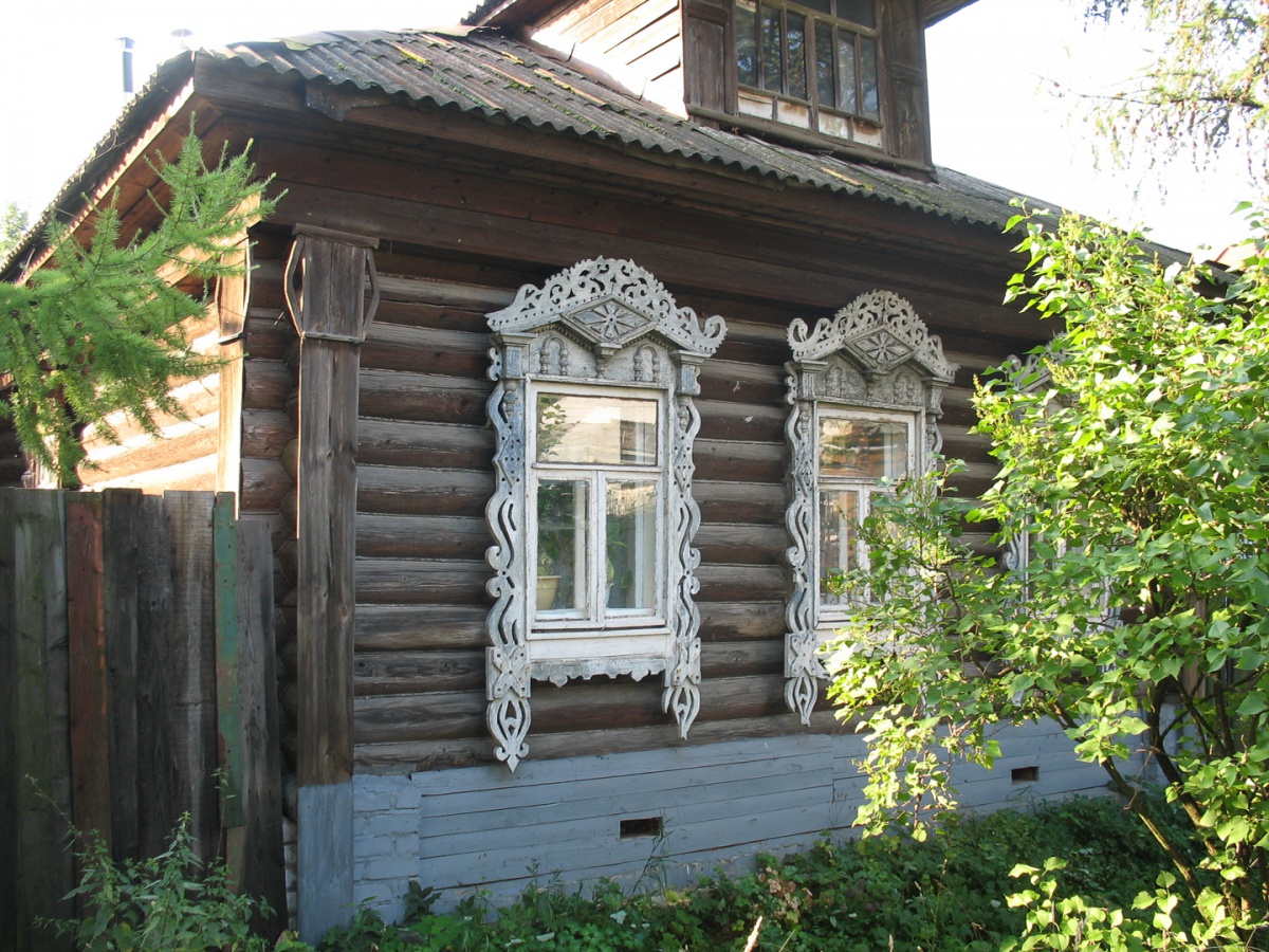 Резные наличники Ростова Великого