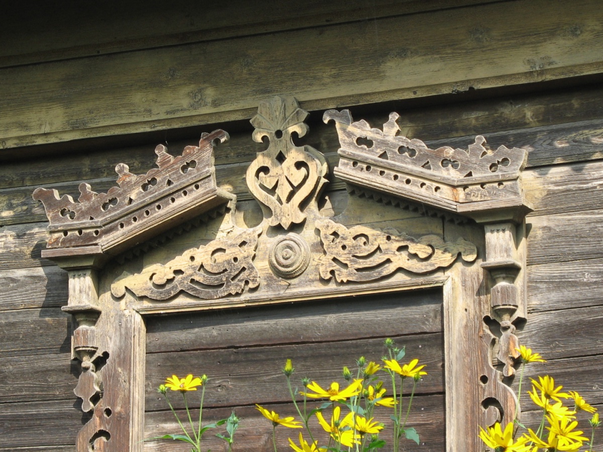 Резные наличники Ростова Великого