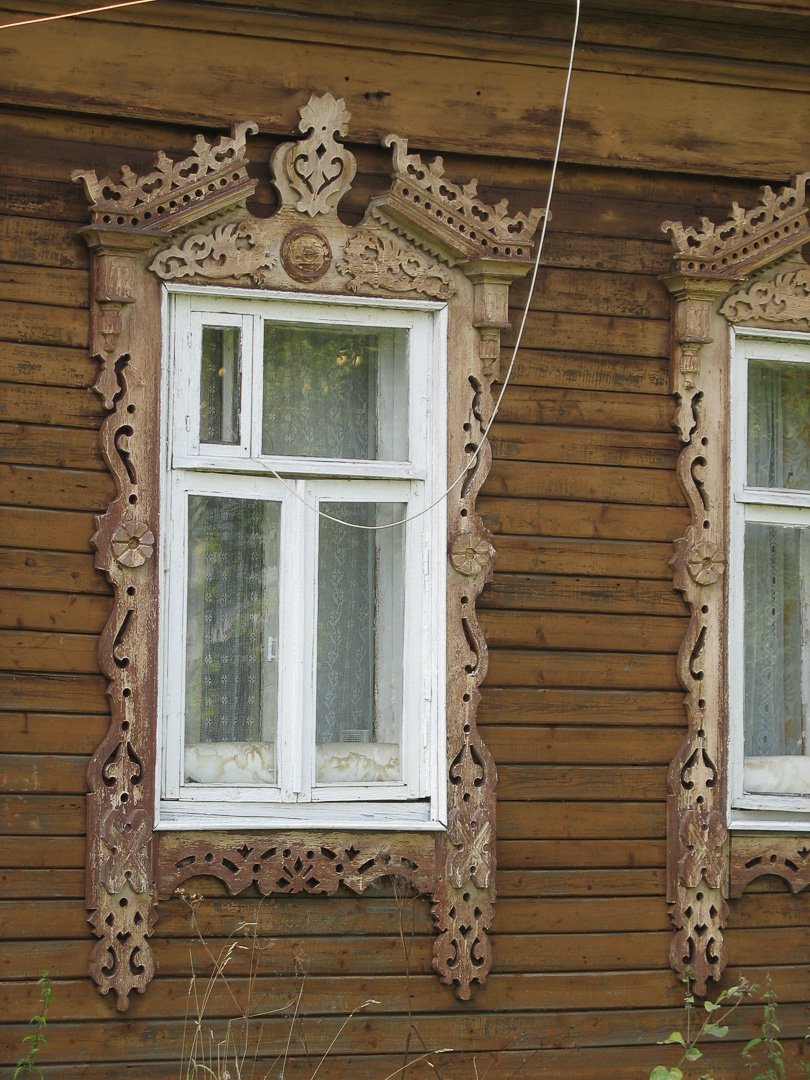 Резные наличники Ростова Великого