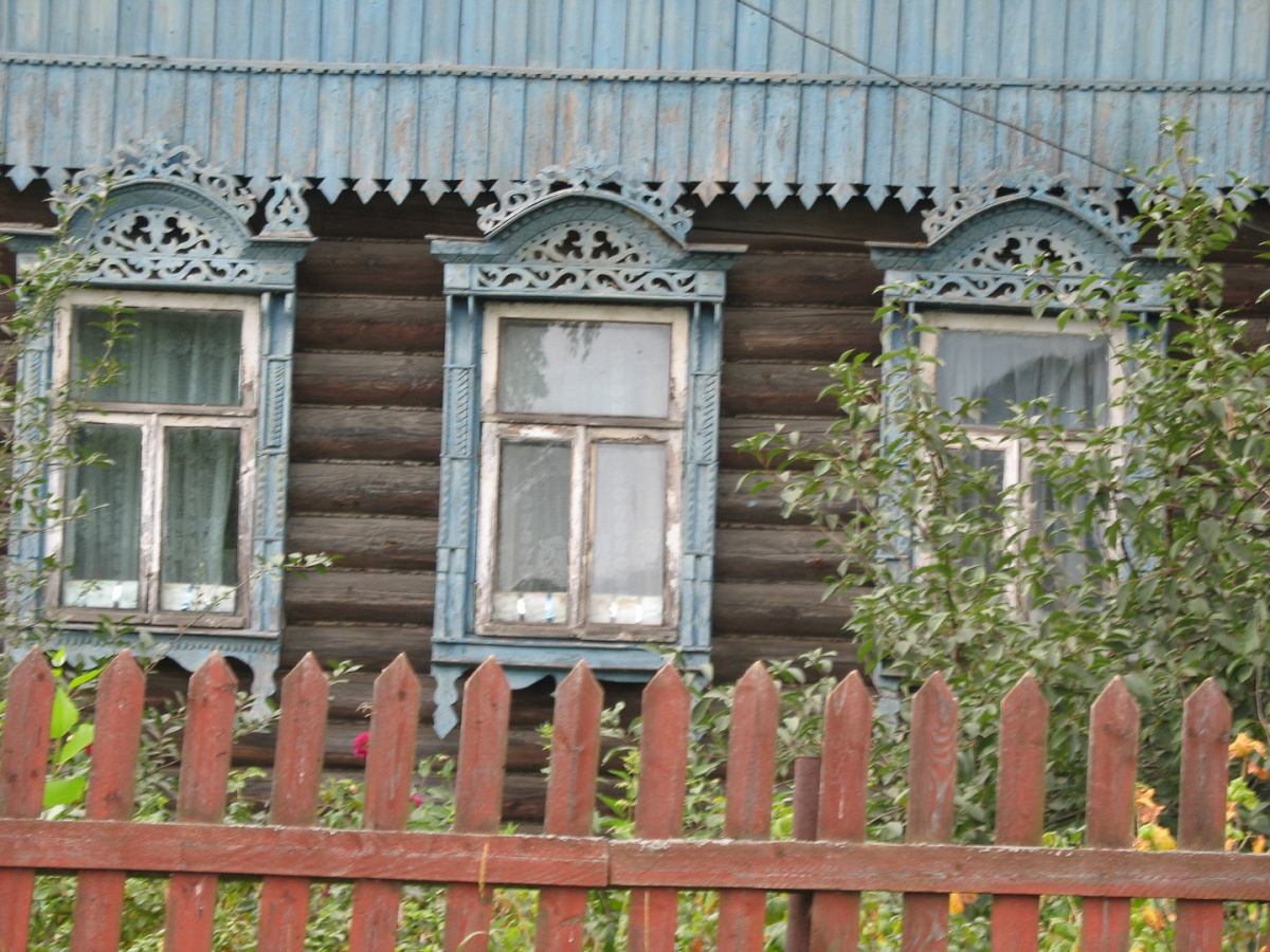Резные наличники Ростова Великого